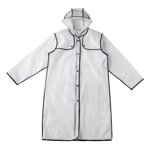 

raincoats reusable waterproof eva raincoat with sleeves&hood for outdoors 2 pcs