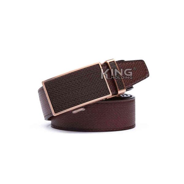 

leather fashion belt head men's, Black;brown
