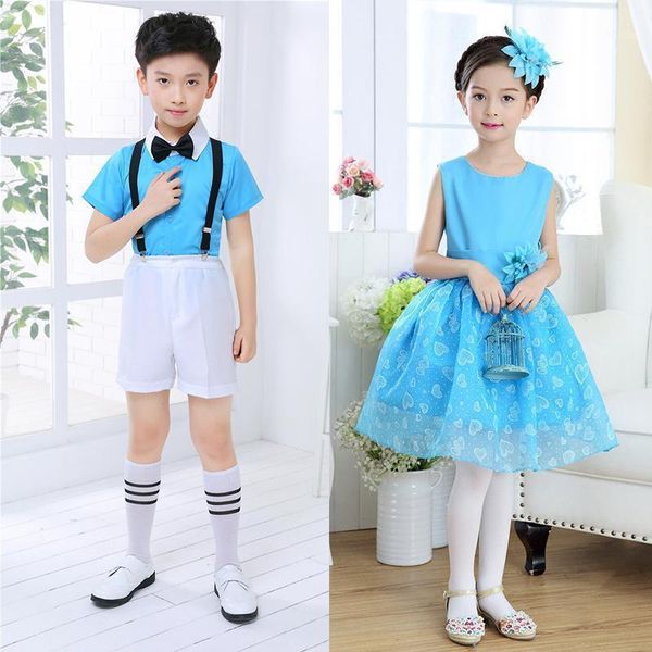 

children ballet dance dress girl ballroom performance clothes polyester competition practice skirt1, Black;red