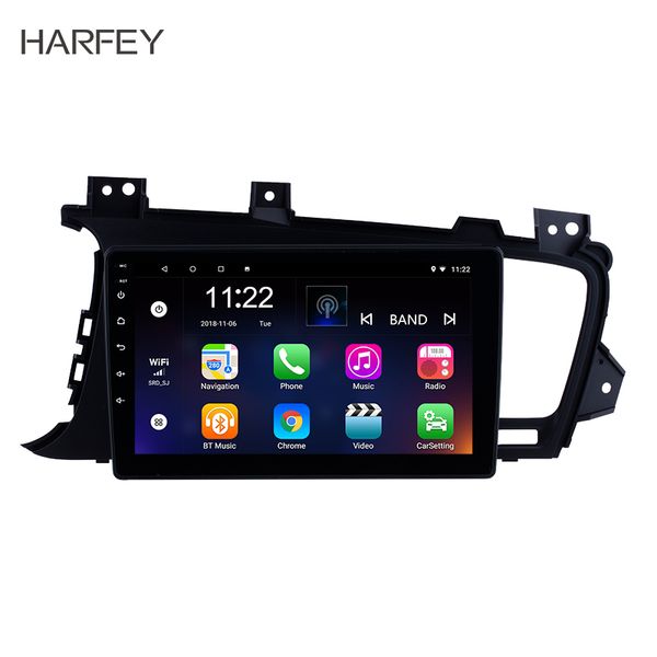 

car dvd multimedia player for 2011-2014 kia k5 lhd 9" android 10.0 radio gps naviwith bluetooth swc digital tv