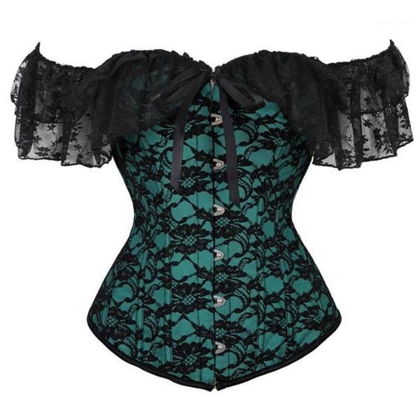 

women's blouses & shirts vintage womens lolita shirt short sleeve gothic ruffle blouse lace up bandage waist shaper clubwear retro stea, White