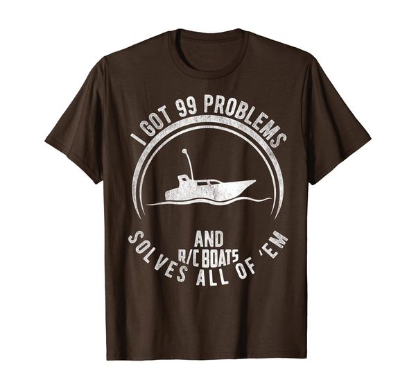 

rc boat hobby funny t-shirt for hobbies lovers, White;black