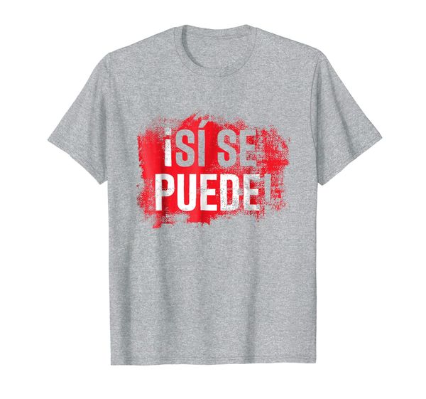 

si se puede shirt : resist tshirt si se puede yes we can tee, White;black
