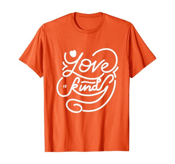 

choose kindness love is kind anti-bullying unity day orange t-shirt, White;black