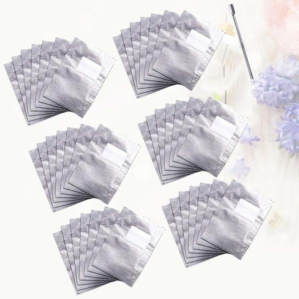 

nail art kits 200pcs manicures tin foil remover tools plate