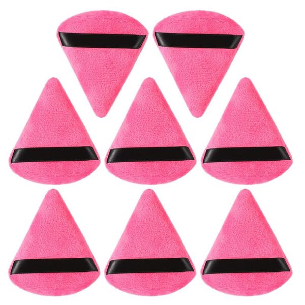 

sponges, applicators & cotton 8pcs triangle powder puff face makeup tool with strap