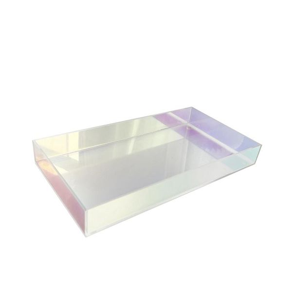 

kitchen storage & organization acrylic transparent water cup tray teacup jewelry creative simple color dessert decorative