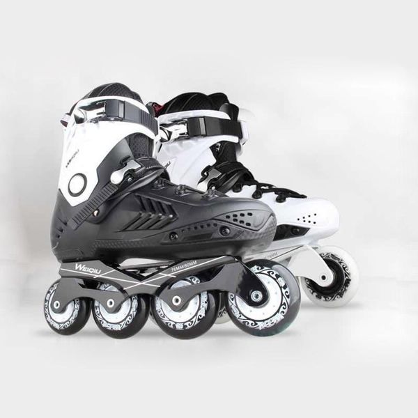 

inline & roller skates pvc shoes skating sliding sneakers 4 wheels skate for outdoor training gym sports girl women
