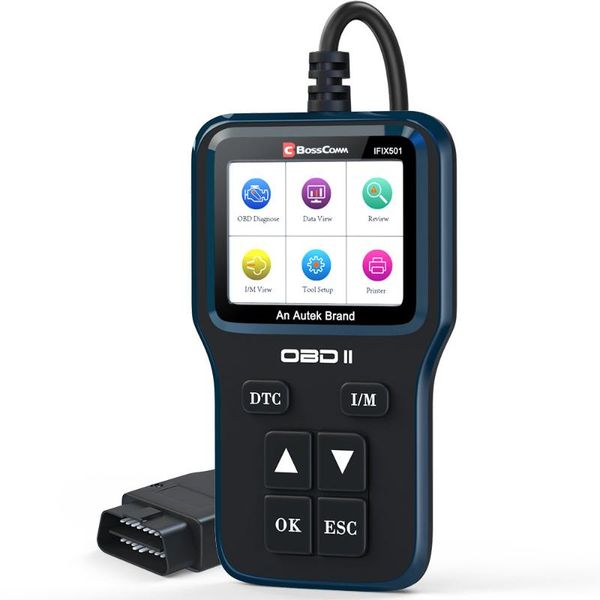 

code readers & scan tools autek ifix501 obd2 automotive scanner engine obd 2 car diagnostic tool obdii reader update pk elm327 v1.5 col