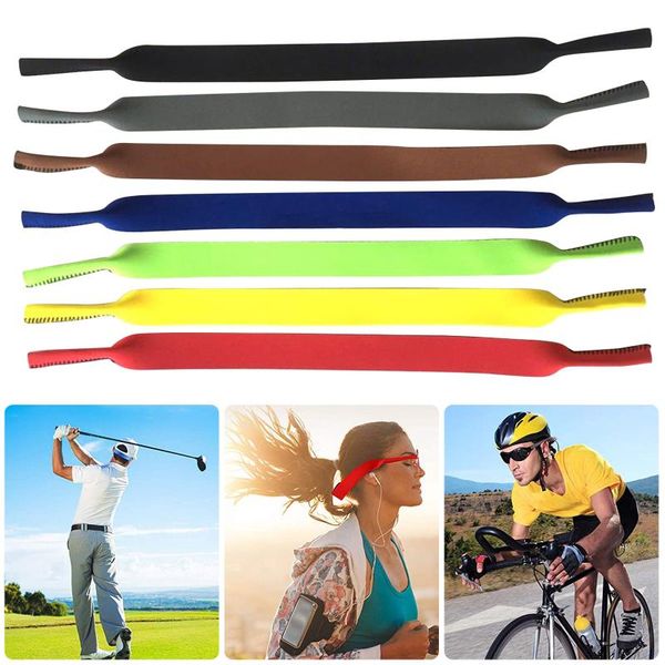 

accessories 7pcs color elastic neoprene eyeglasses straps sunglasses chain sports anti-slip string glasses ropes band cord holder