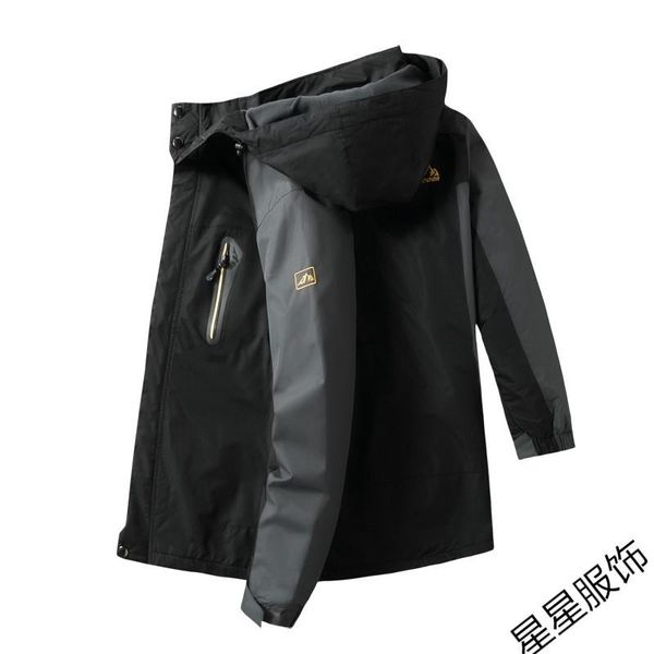 

men's jackets 10xl 8xl bomber jacket men autumn thicken mens coat warm outwear windproof hooded overcoat zipper parkas man hoody male, Black;brown
