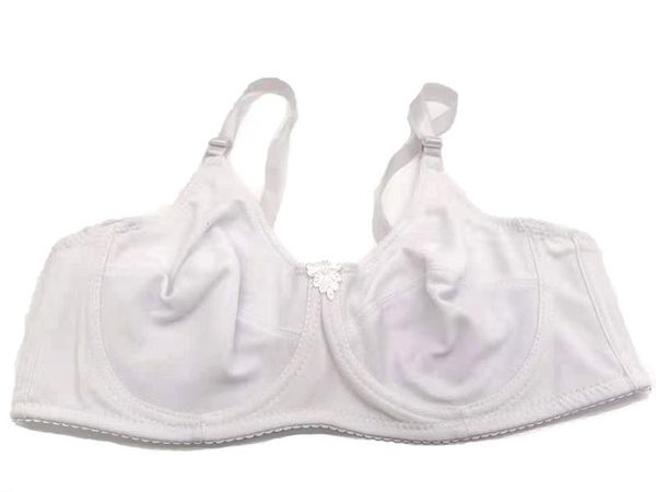 

bras pure white full cup bra cotton-lined elastic comfort women underwear active plus size magiclift original support c21, Red;black
