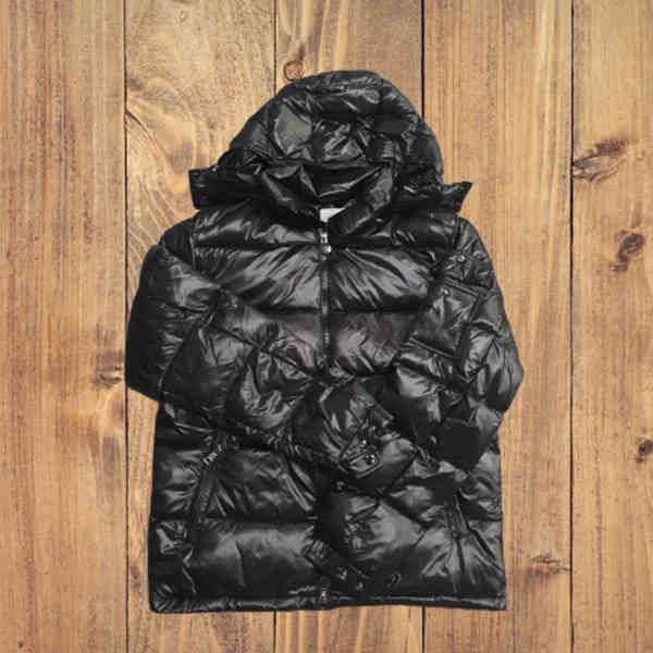 

men winter down coats warm parkas mens classic outerwear two style ets hooded thick clothing, Black