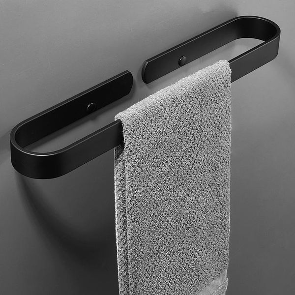 

towel racks rack bathroom wall mounted self adhesive bath hand bar hanging holder no drill kitchen storage shelf hanger