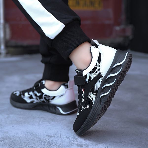 

2019 new thick sole non-slip kids sneakers footwear zapatos boy&girls running shoes outdoor children walking shoes