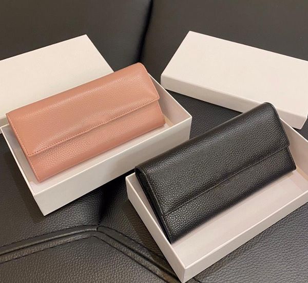 

2021 wallet long purse for women and men nice cowhide wallet selling fashion and popular style new arrive, Red;black