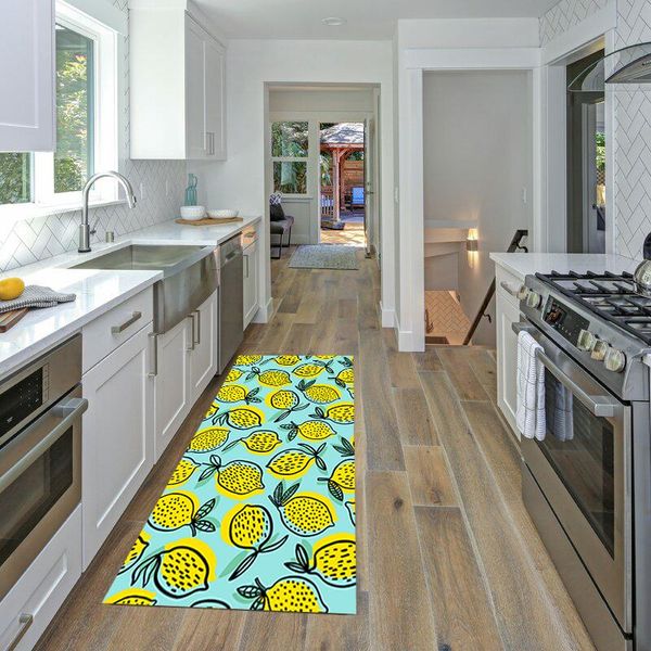 

cushion/decorative pillow non-slip floor mat kitchen carpet leaves doormat living room wrinkle-resistant rug home decor