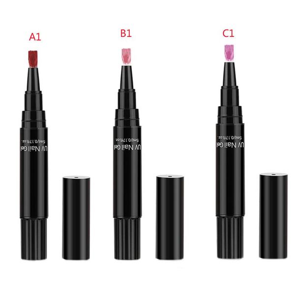 

nail polish 5ml one step uv varnish pen gel temperature 3 in pencil pens art lacquer decorative accessories