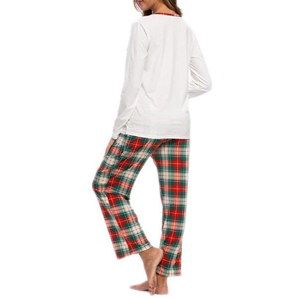 

women's tracksuits suit two-piece plaid casual home wear women, Gray