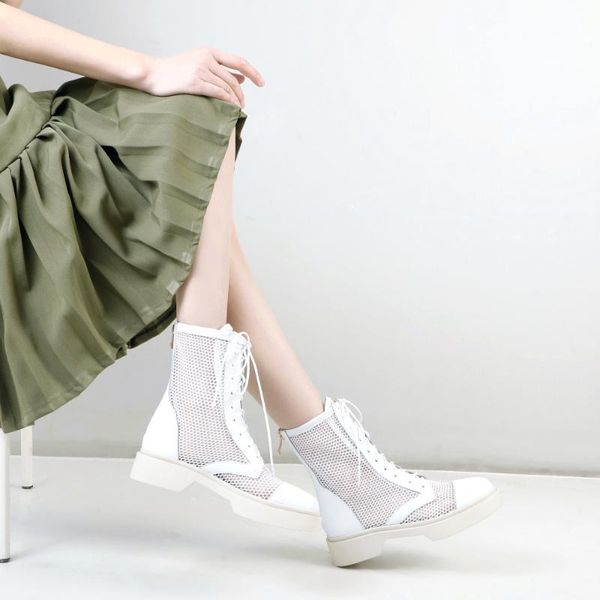 

boots 2021 women's summer net sandals fashionable and comfortable shoes low-party catwalk 33-41, Black