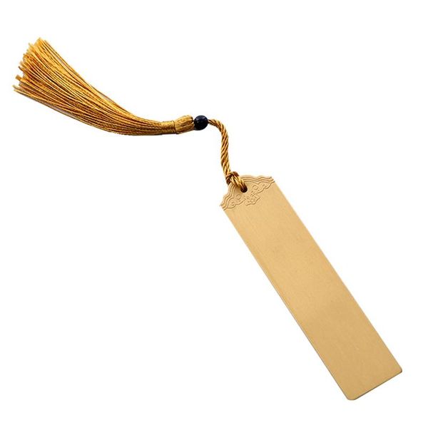

bookmark page identifier book marker school office stationery portable gift label bookworm kids student reader vintage brass exquisite