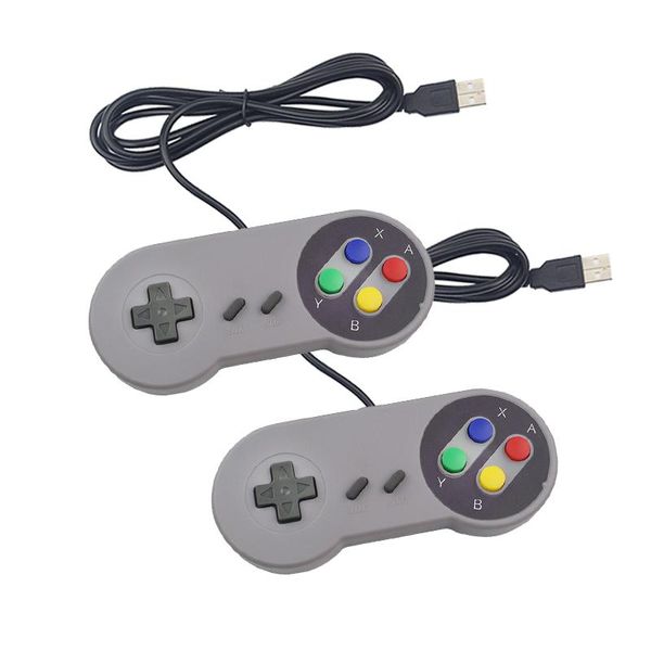 

game controllers & joysticks 2pcs usb gamepad gaming joystick snes controller retro gamepads for pc nespi retropie control raspberry pi 4 b