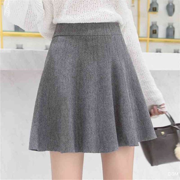 

2021 tr plaid skirt korean style white pleated skirt pleated mini skirt, Black