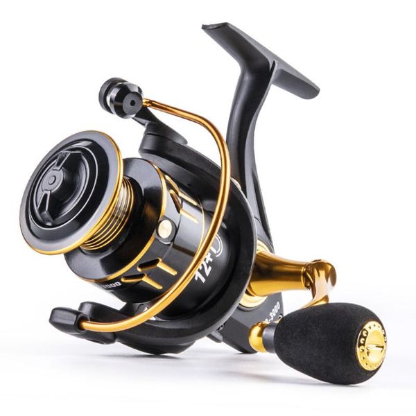 

baitcasting reels 1000/2000/3000/4000 fishing spinning reel ultralight metal spool carp 8kg max drag power tackle accessories