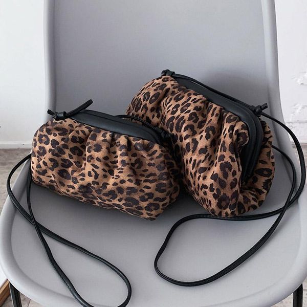 

shoulder bags leopard women's 2021 fashion ladies messenger bag brand designer crossbody female shopping storage