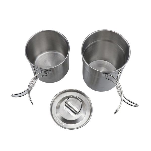 

water bottle stainless steel stackable drinking cups mugs for home outdoor camping backpacking