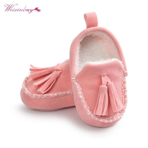 

first walkers weixinbuy winter baby pu leather infant suede boots 6 colors moccasins born princess walker shoes
