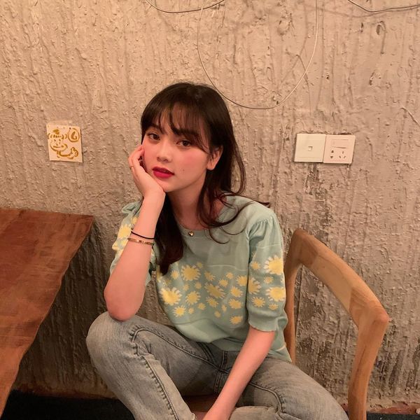 

women's jersey 2021 new fine knit korean will see bottoming t-shirts the short-sleeve neck 1jqy, White;black