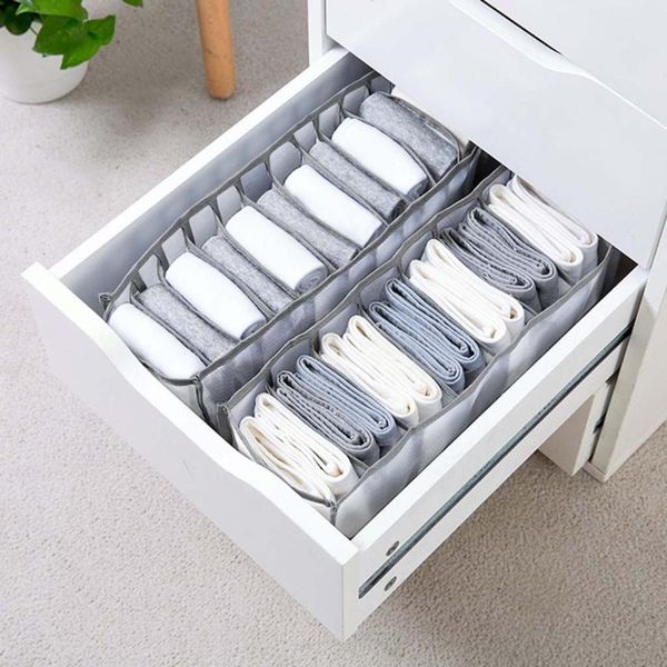 

25#underwear storage bags with compartments socks bra underpants organizer drawers divider bags storage box cabinet drawer