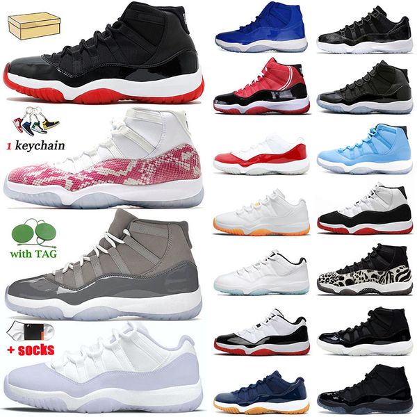 

11 11s with box socks mens women cool grey pure violet basketball shoes high concord white bred unc animal jubilee legend blue citrus jumpma