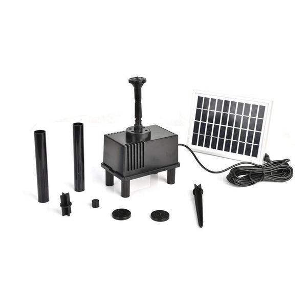 

10v 2w solar pump solar power panel kit water pump for garden pond fountain pool