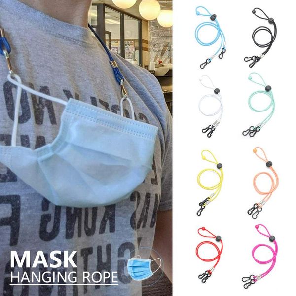 

hooks & rails adjustable face mask lanyard hanging rope holder traceless ear two