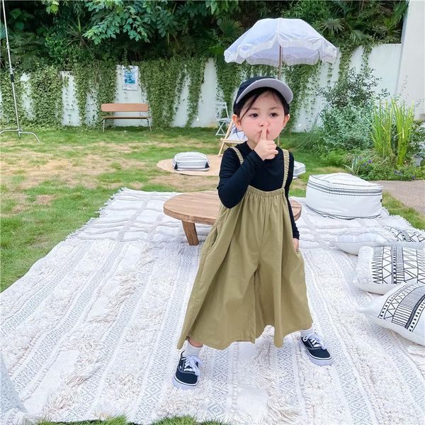 

jumpsuits 2021 autumn arrival girls fashion overalls kids jumpsuit, Blue