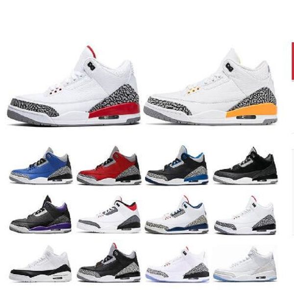 

2022 men 3 basketball shoes unc hall of fame laser orange varsity royal unite 3s mens trainers outdoor shoe sports sneakers 40-47