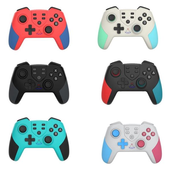 

game controllers & joysticks for switch/ switch lite bluetooth connection comfortable grip six-axis gyroscope macro programming burst functi