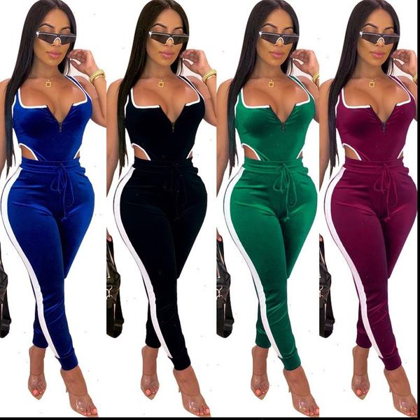 

tracksuit for women two piece set womens suit bodysuit pants 2 piece set for women winter two pieces sets womens plus size, Gray