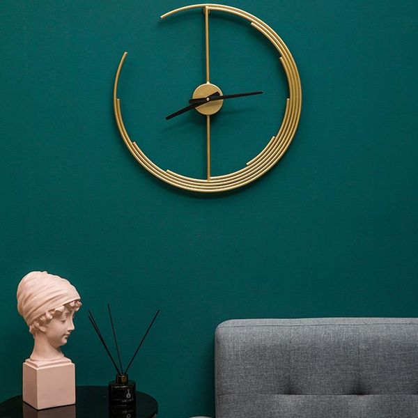 

creative art wall clock living room mute clock bedroom wall tv hanging decoration home decoration accessories