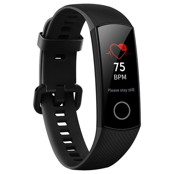 Original Huawei Honra Banda 4 Pulseira Inteligente Monitor de Frequência Heart Relógio Inteligente Esportes Passímetro Smart WristWatch para Android iPhone IOS