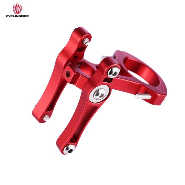 

bicycle cup aluminum alloy double buckle conversion seat all in one water pot adapter bracket road vehicle