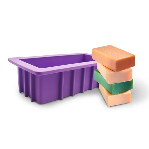 

craft tools silicone soap molds non-stick diy baking for muffin loaf making