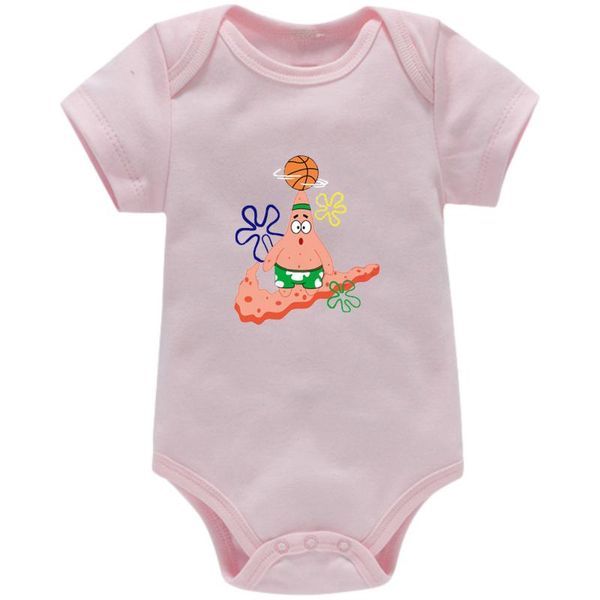 

rompers girl baby bodysuit summer born clothes jumpsuit infant boy romper, Blue