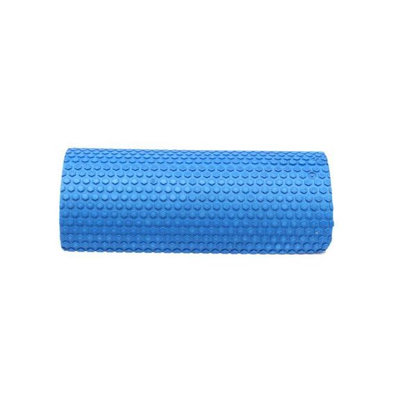 

yoga mats blue half round 12"x3" deep tissue massage women gym sports