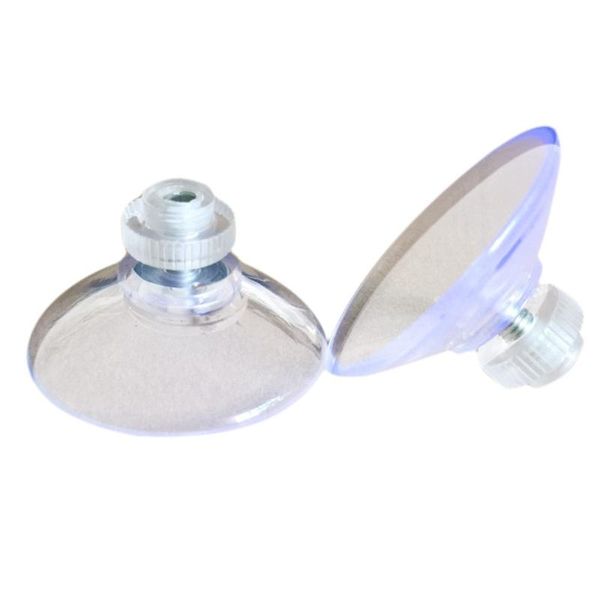 

4pcs suction cup with m4 thread 40mm, sucker metal nut stud screw for kitchen wall mount multi-purpose hooks accessories & rails