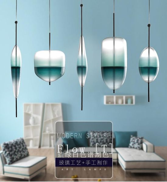 

chandeliers modern crystal color cord light lamparas de techo colgante moderna nordic decoration home avizeler hanglampen