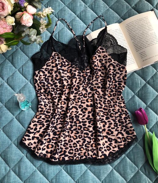 

2021 new camis 100% viscose feminino leopardo s lao huat femme colete 9ke8, White