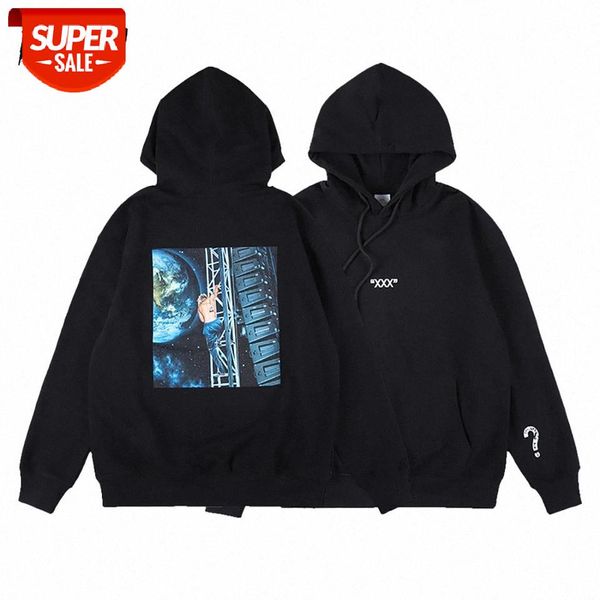 

hip hop graffiti xxx graphic hoodies men letter print o-neck casual pullover streetwear fashion skateboard sweatshirt winter #zd1h, Black
